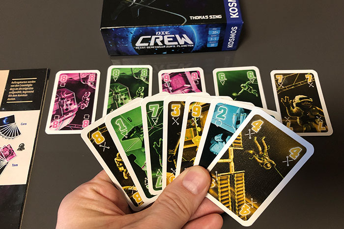 Kooperative Spiele: Die Crew