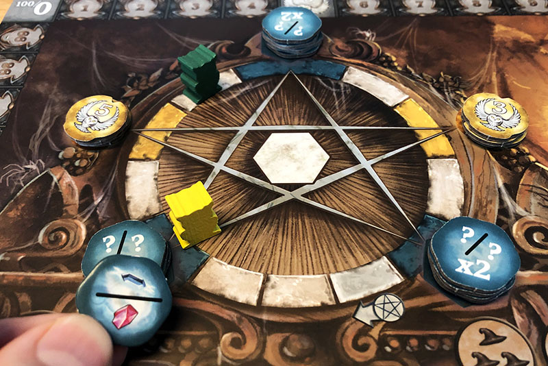 Witchstone Spiel Pentagramm-Aktion