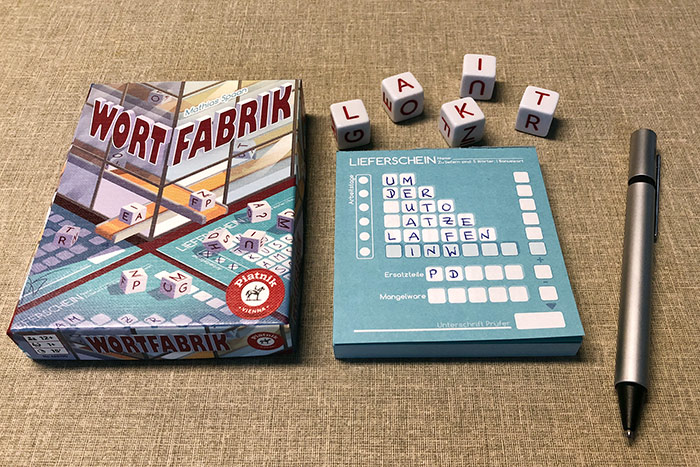 Wortfabrik Spiel Piatnik