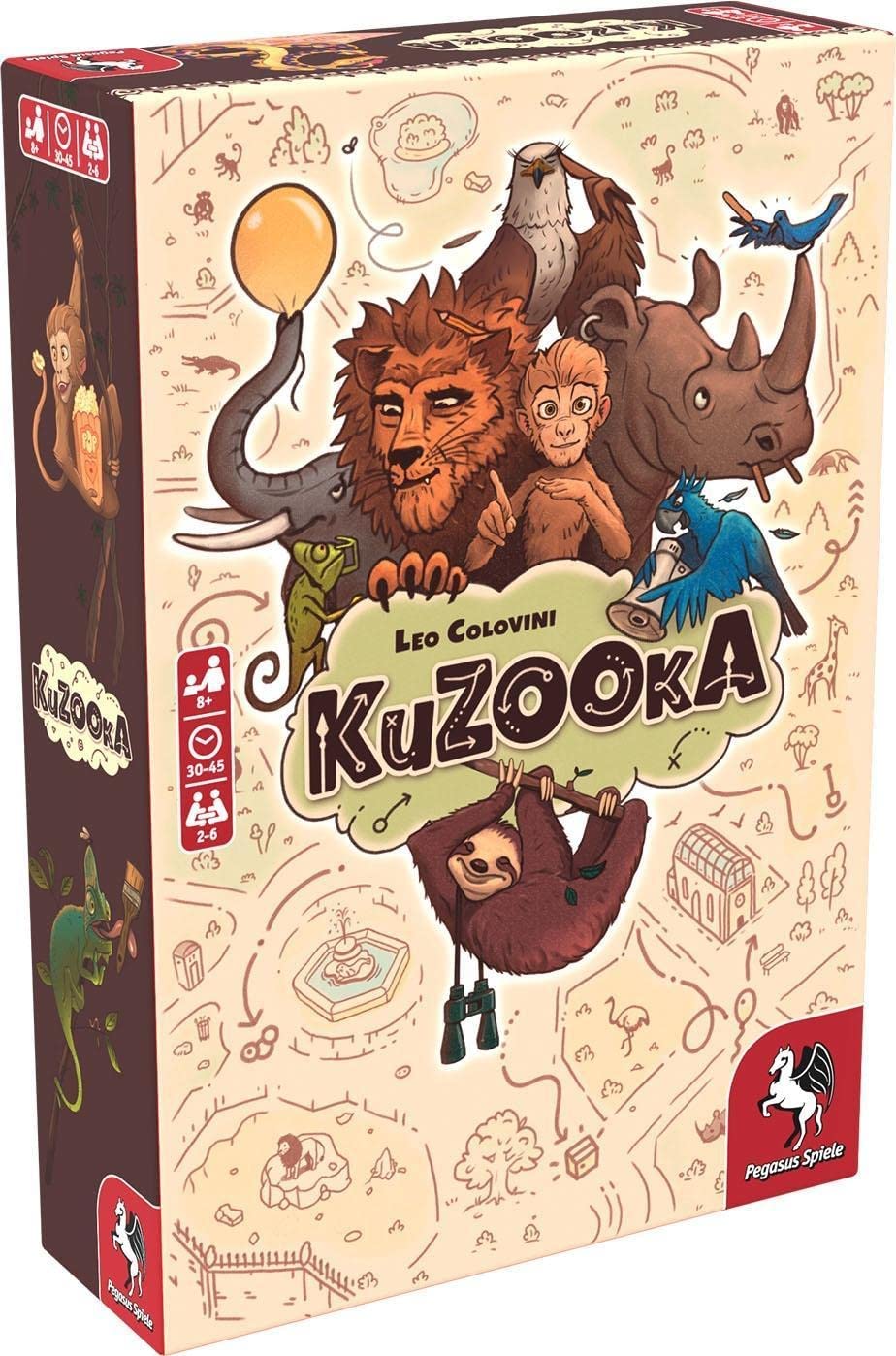 KuZOOka Brettspiel: Auf der Empfehlungsliste zum Spiel des Jahres 2023