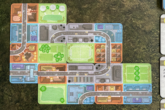 Sprawlopolis Frosted Games Brettspiel