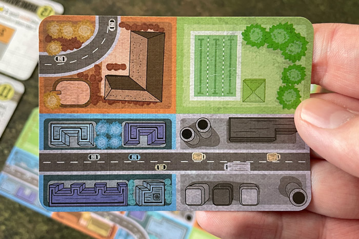 Rezension Sprawlopolis Frosted Games Brettspiel